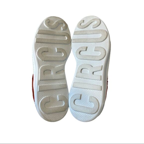 Circus by Sam Edelman. Red Canvas Low Top Lace Ups w/ Stud Details. So Fun!! - Picture 4 of 8